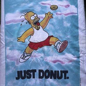 Homer Simpson “just donut” vintage t shirt